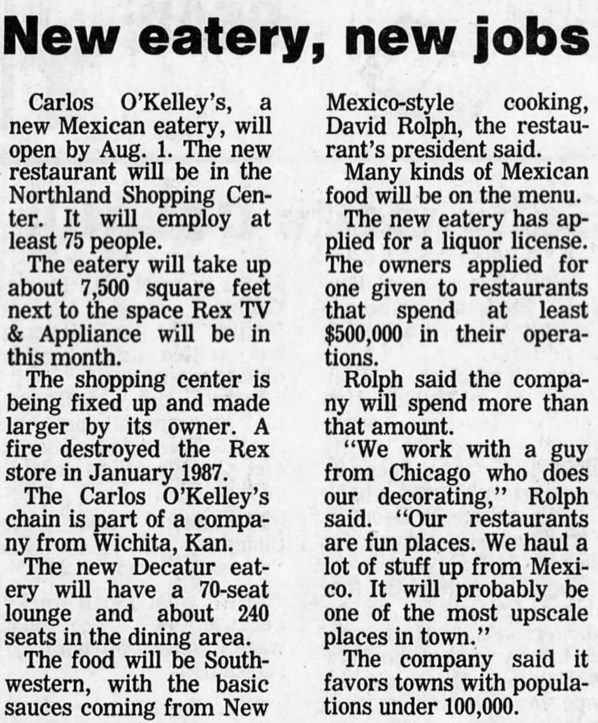 Carlos O'Kelley's